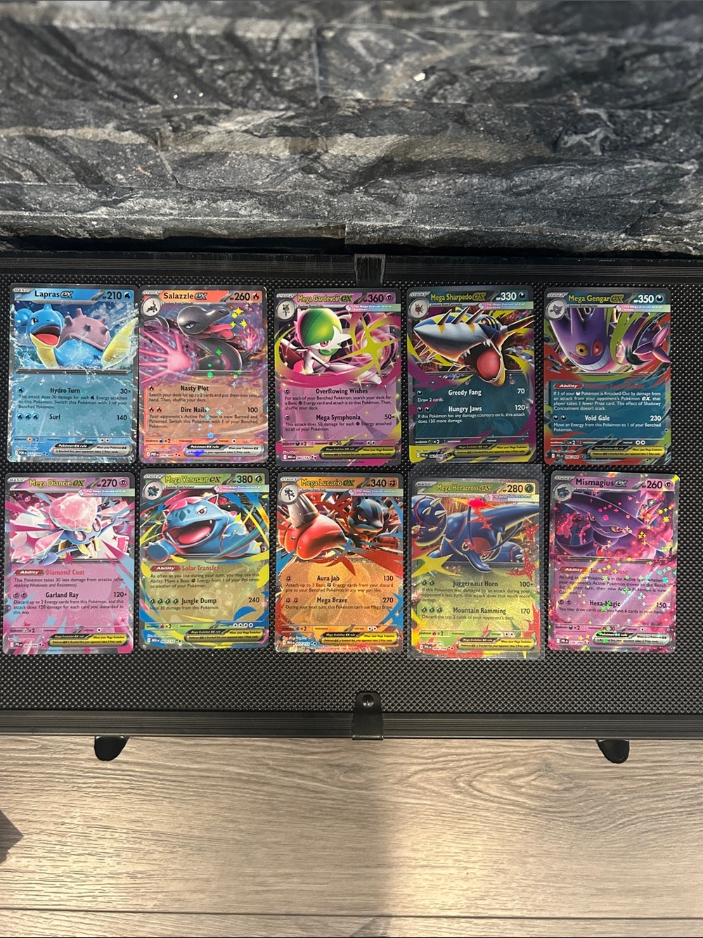 Pokemon TCG EX Lot of 10 Holo Cards from Random Sets M/NM